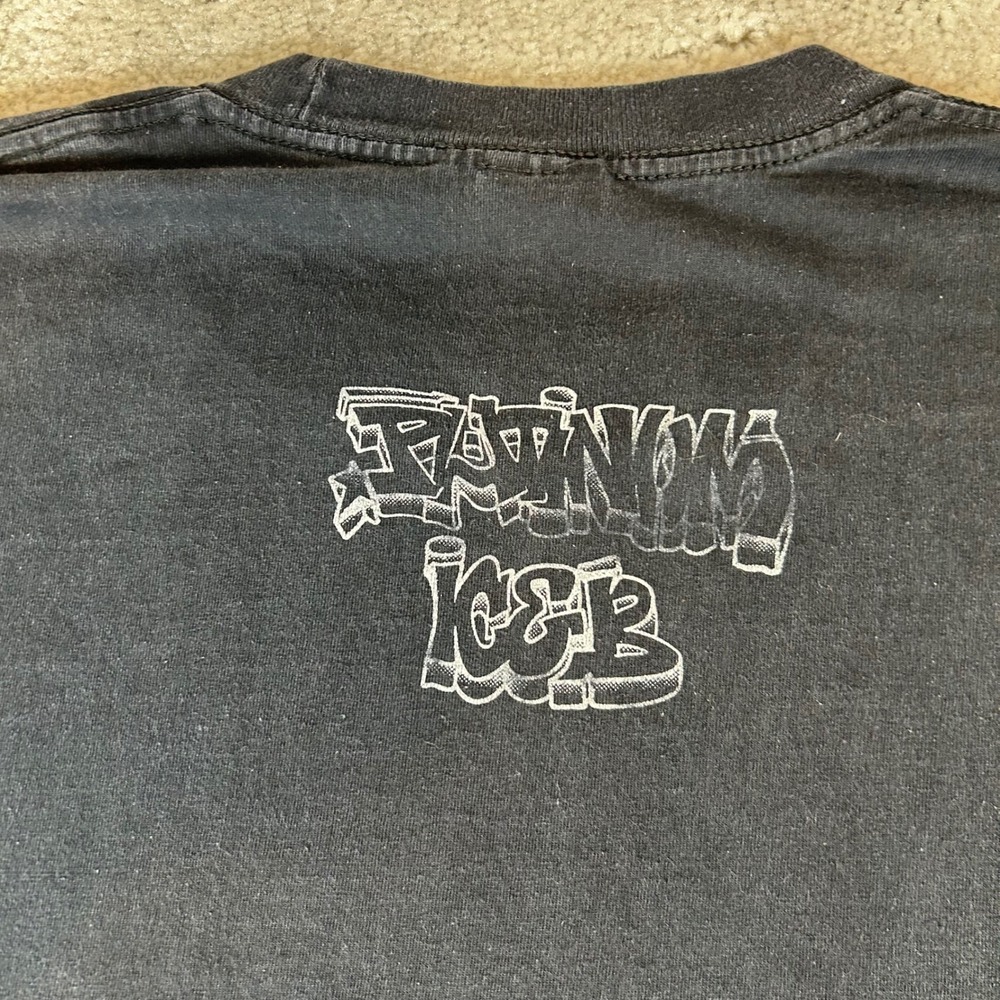Vintage Y2K TND Platinum Ice Graphic T-Shirt Mens 3XL Black‎ Hip Hop Streetwear - Picture 3 of 9